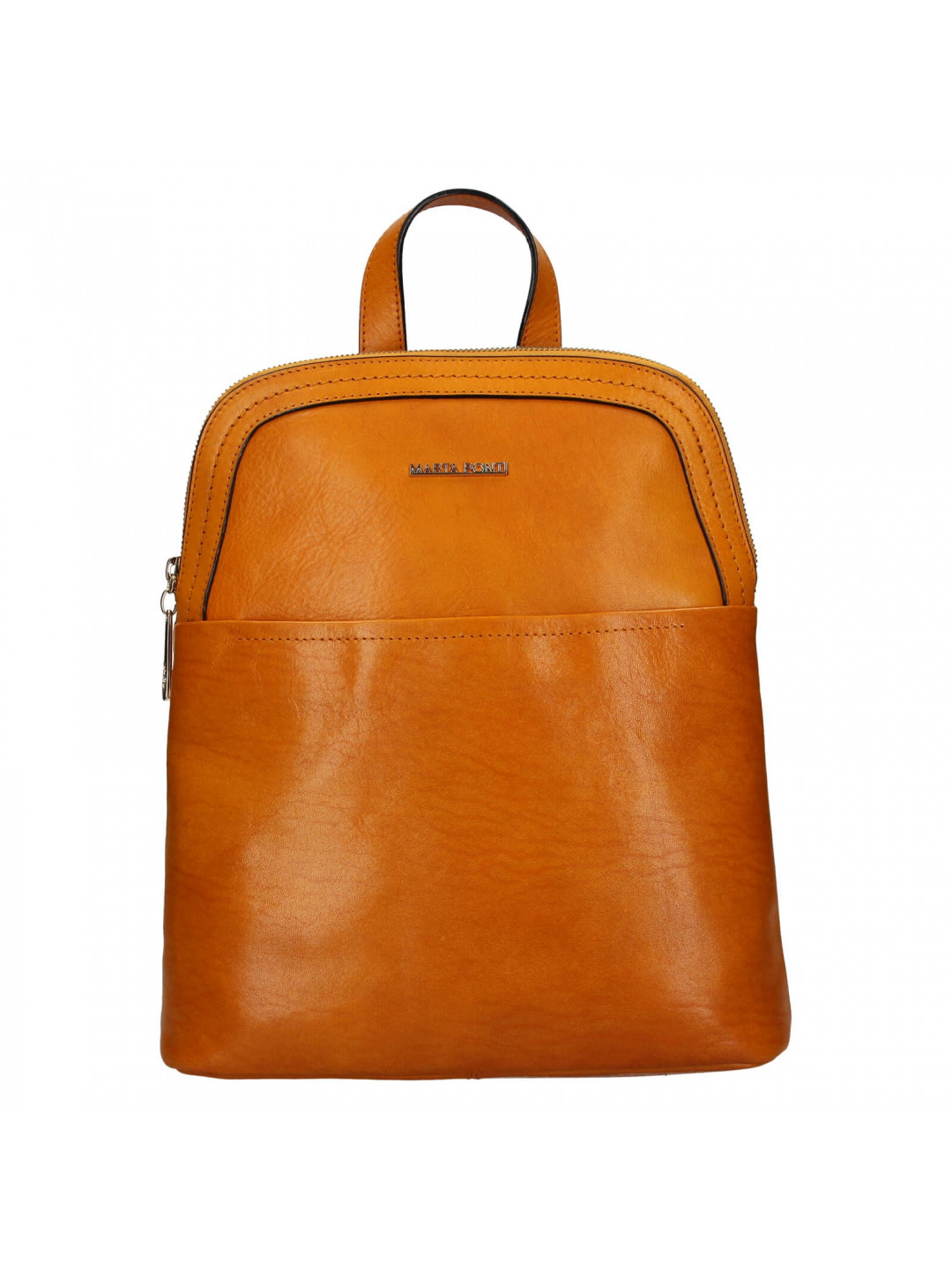 Dámský kožený batoh Marta Ponti Inea – světle hnědá